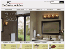 Tablet Screenshot of degaetanosales.com